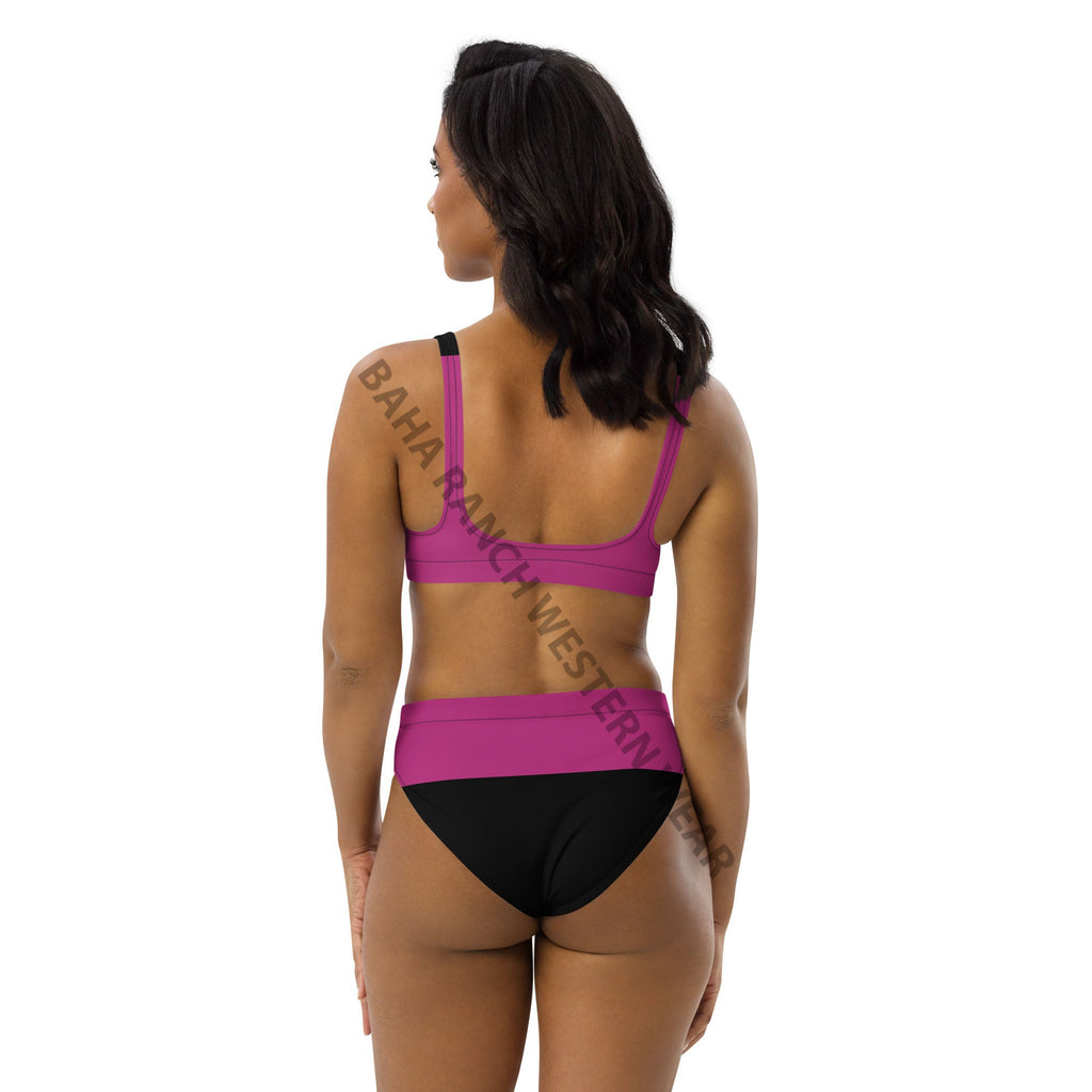 Baha Ranch Yeehaw Pink Bronc Bikini