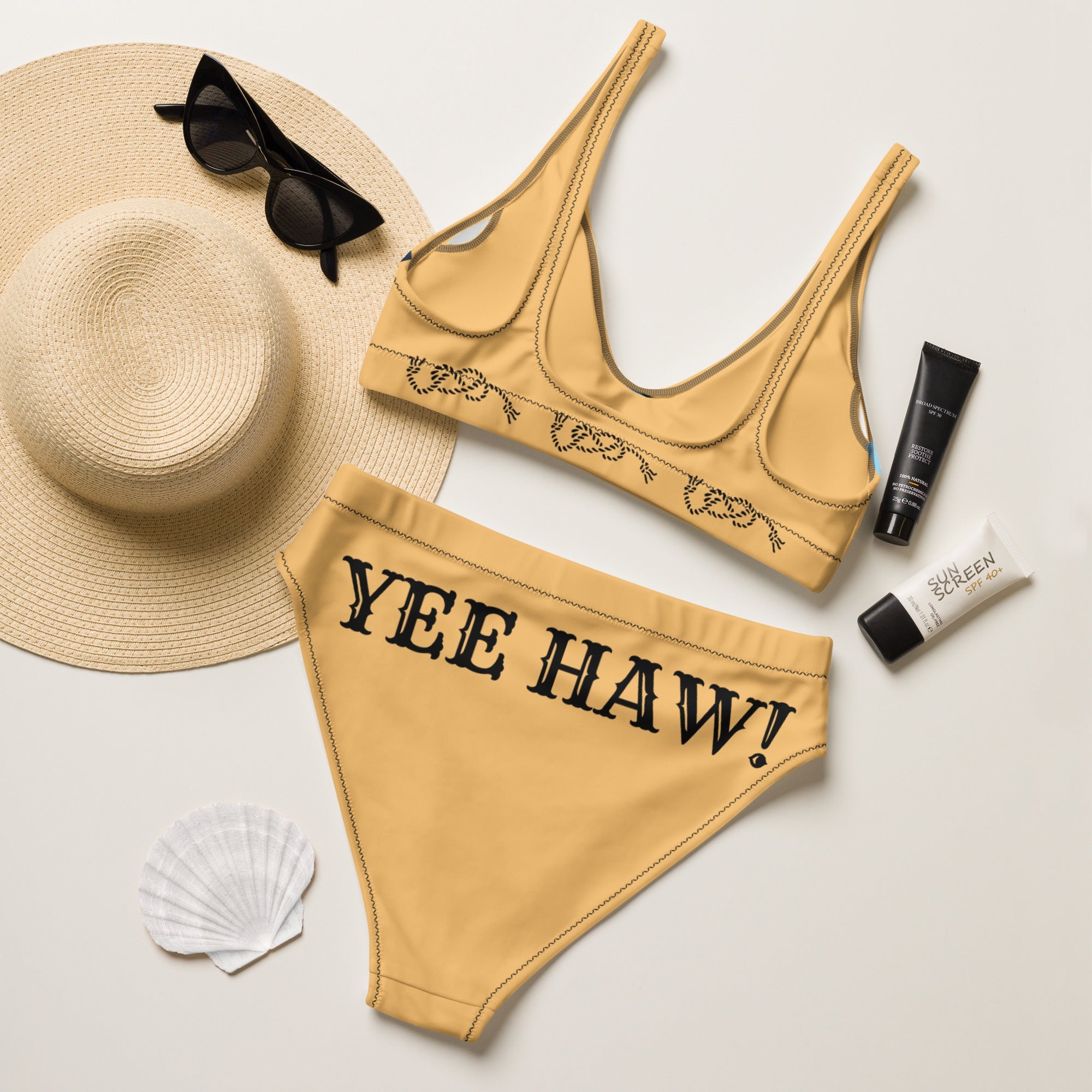 Baha Ranch Yeehaw Let's Be Cowboys Bikini