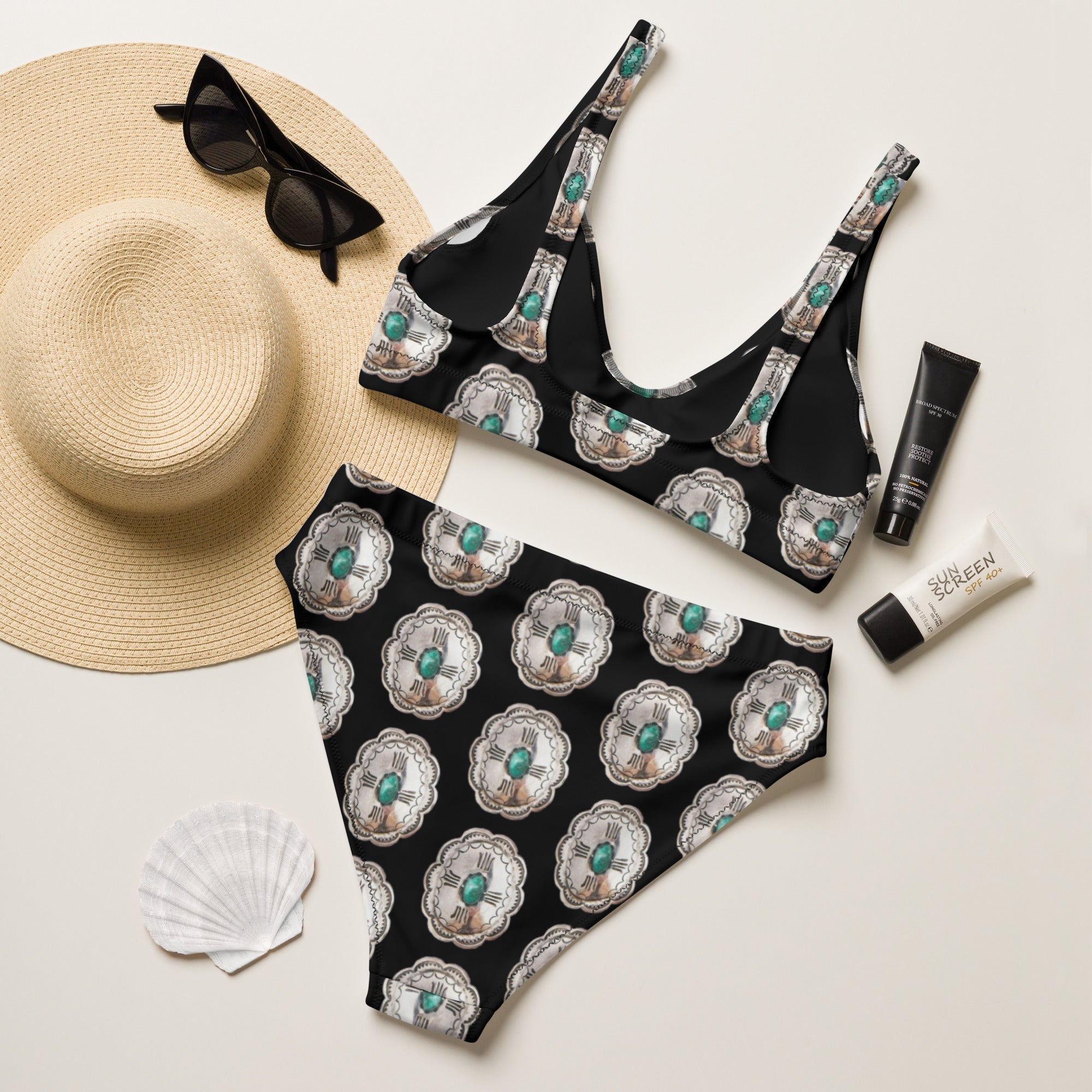 Baha Ranch Yeehaw Concho Crazy Bikini