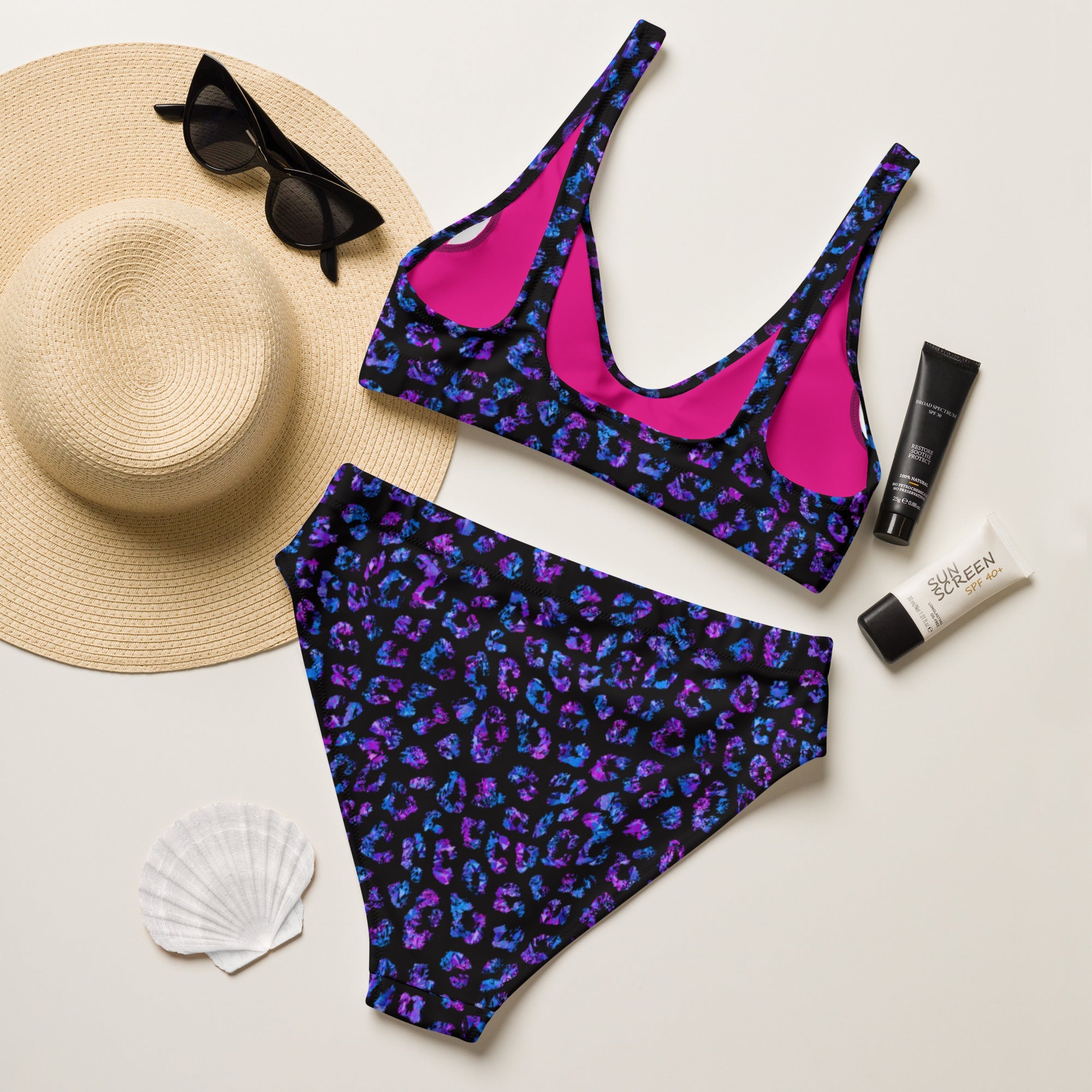 Baha Ranch Yeehaw Howdy Leopard Bikini