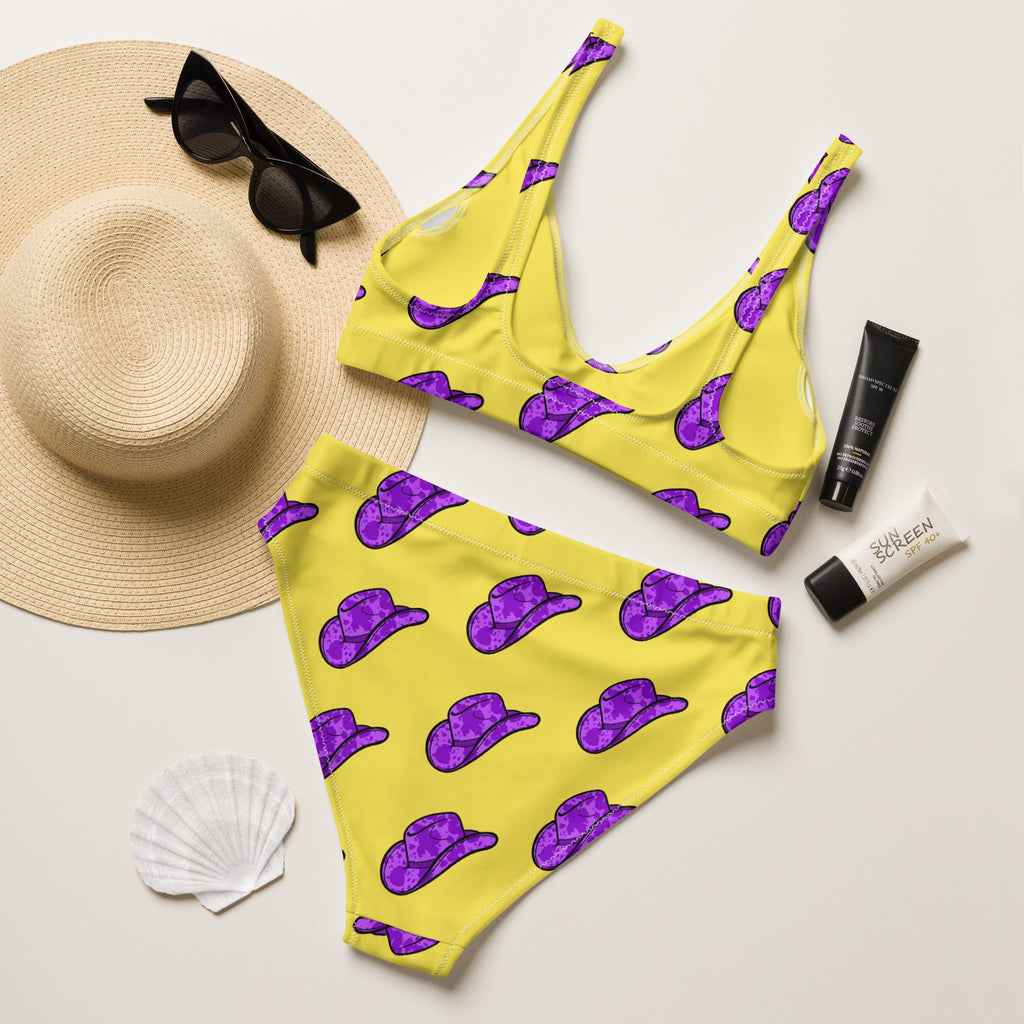 Baha Ranch Yeehaw Purple Hat Bikini
