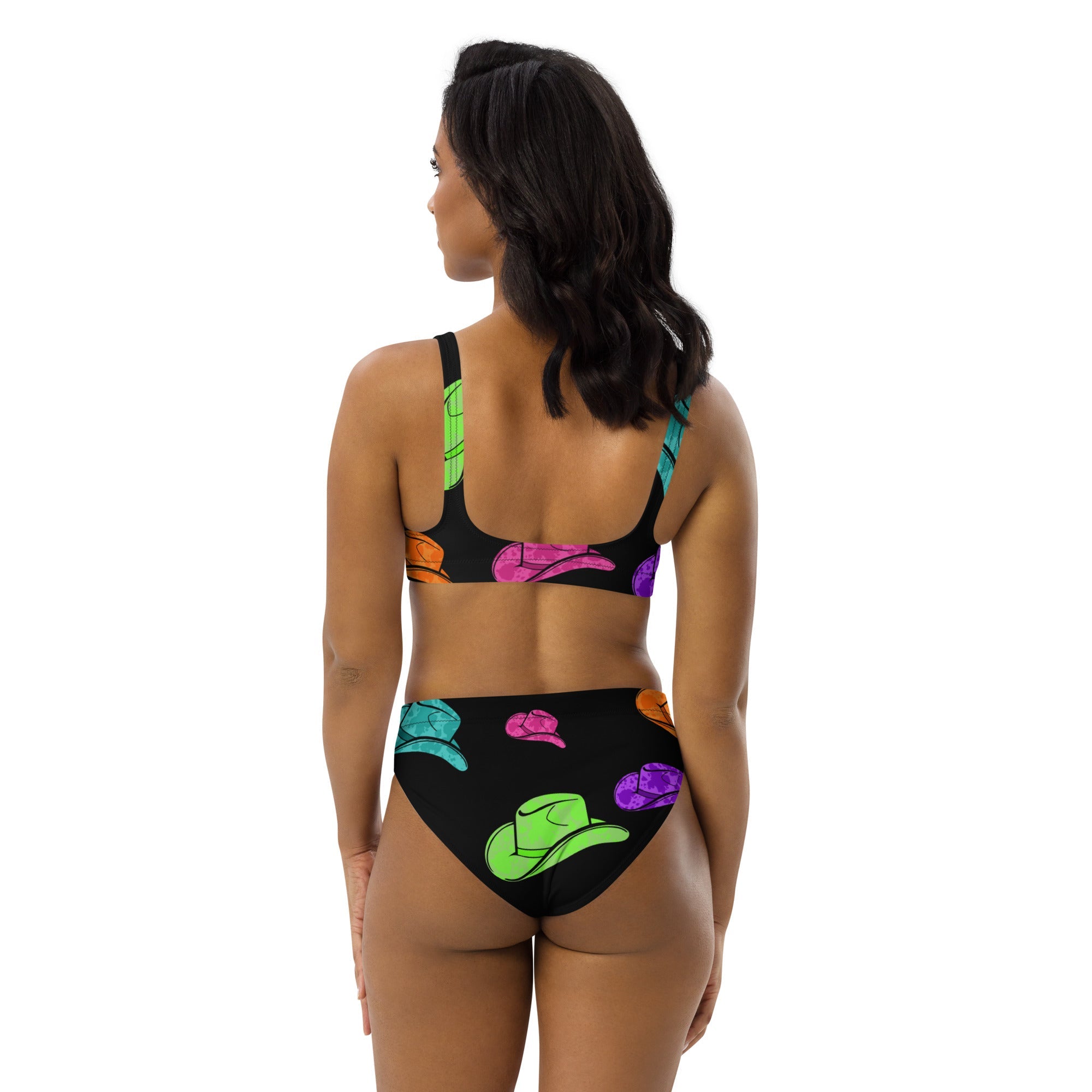 Baha Ranch Yeehaw All Neon Hat Bikini