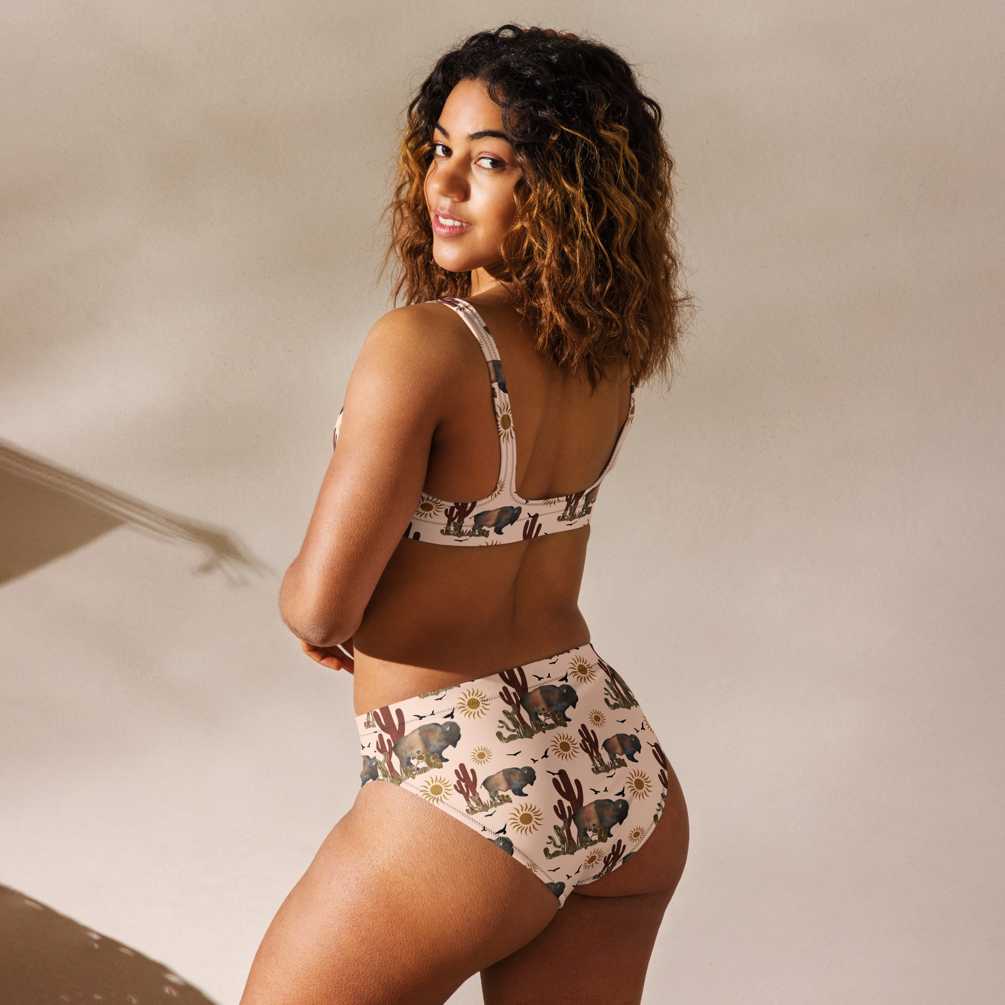 Baha Ranch Yeehaw Desert Bison Bikini