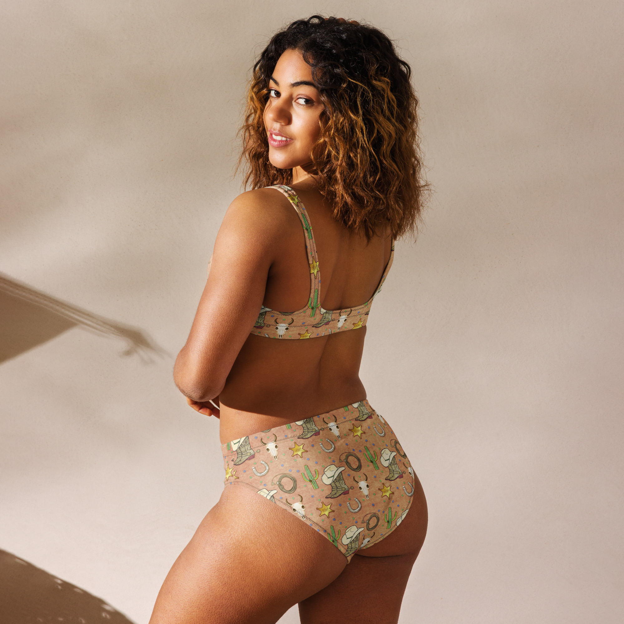 Baha Ranch Yeehaw Desert Symbols Bikini