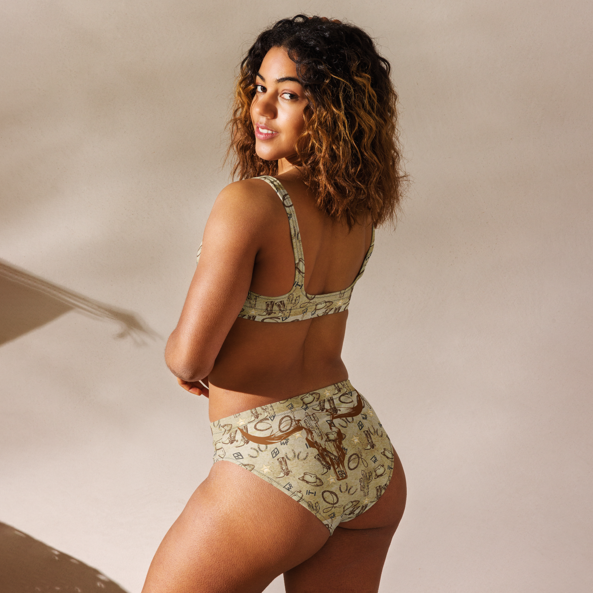 Baha Ranch Yeehaw Vintage Western Bikini