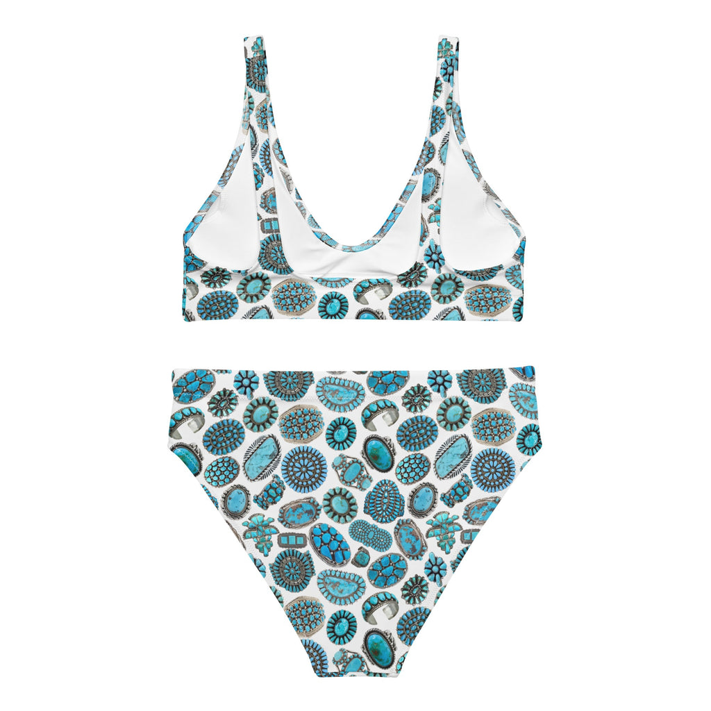 Baha Ranch Yeehaw Turquoise Crazy Bikini
