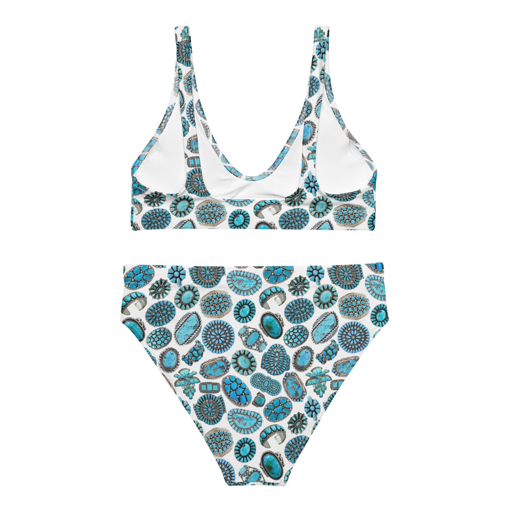 Baha Ranch Yeehaw Turquoise Crazy Bikini