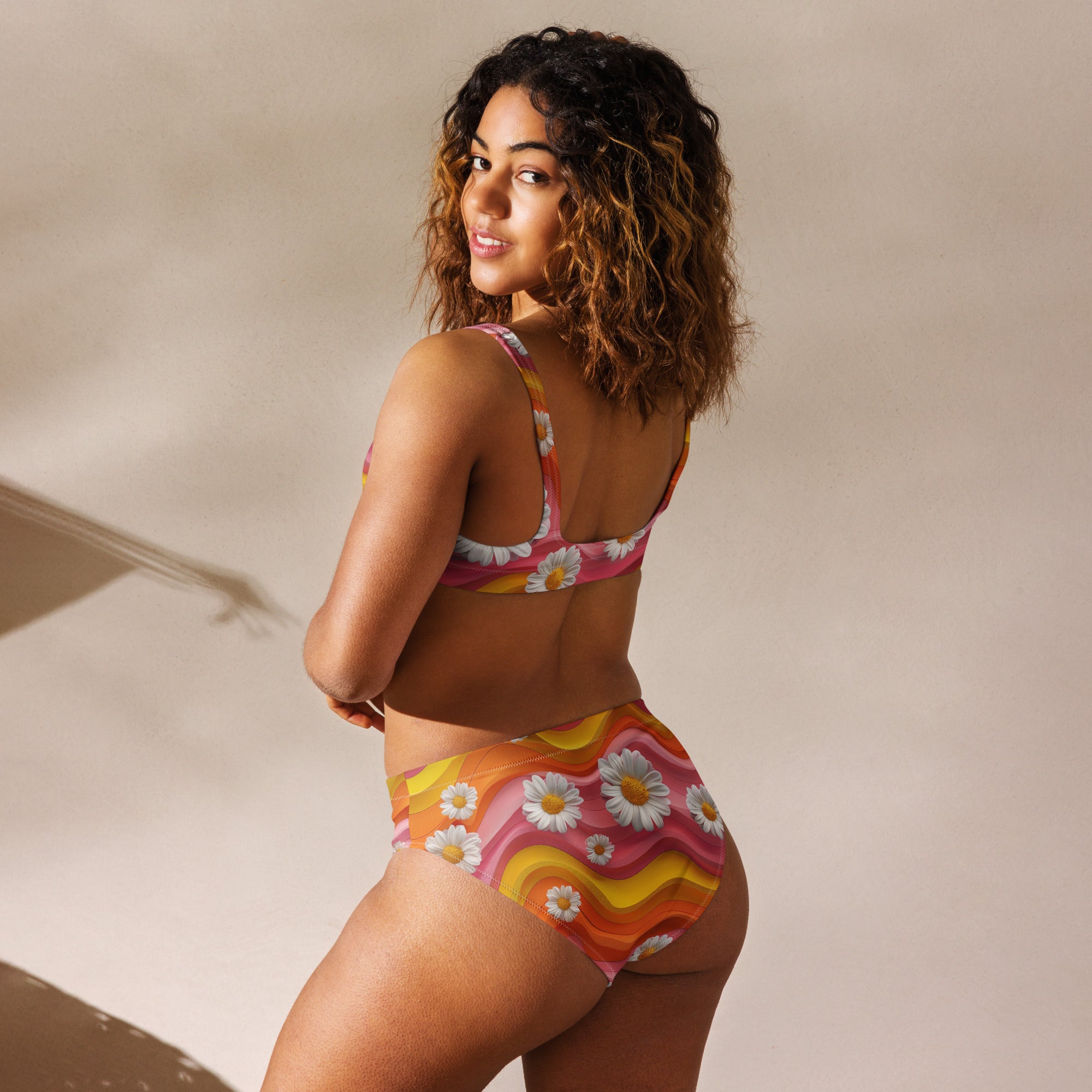 Baha Ranch Yeehaw Groovy Floral Bikini