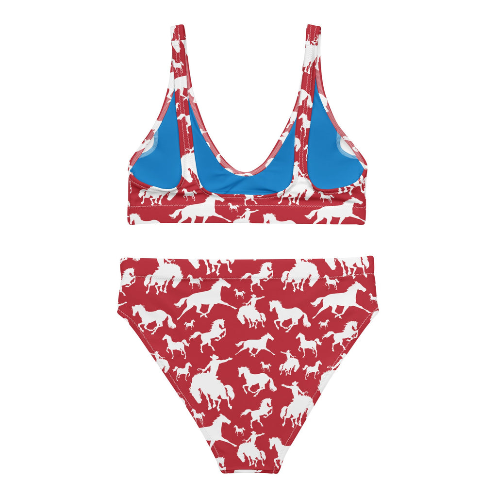 Baha Ranch Yeehaw Red Rodeo Cowboy Bikini