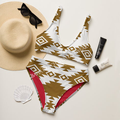 Baha Ranch Yeehaw Bold Brown Aztec Bikini