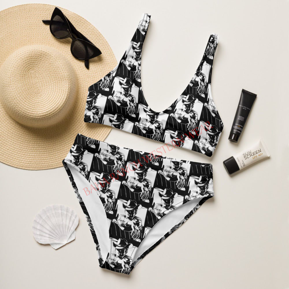 Baha Ranch Yeehaw Vintage Cowboy Bikini