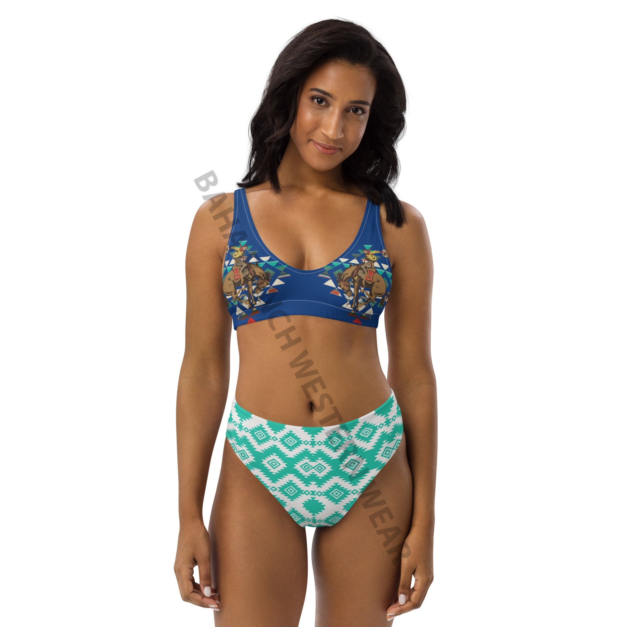 Baha Ranch Yeehaw Aztec Bronc Bikini