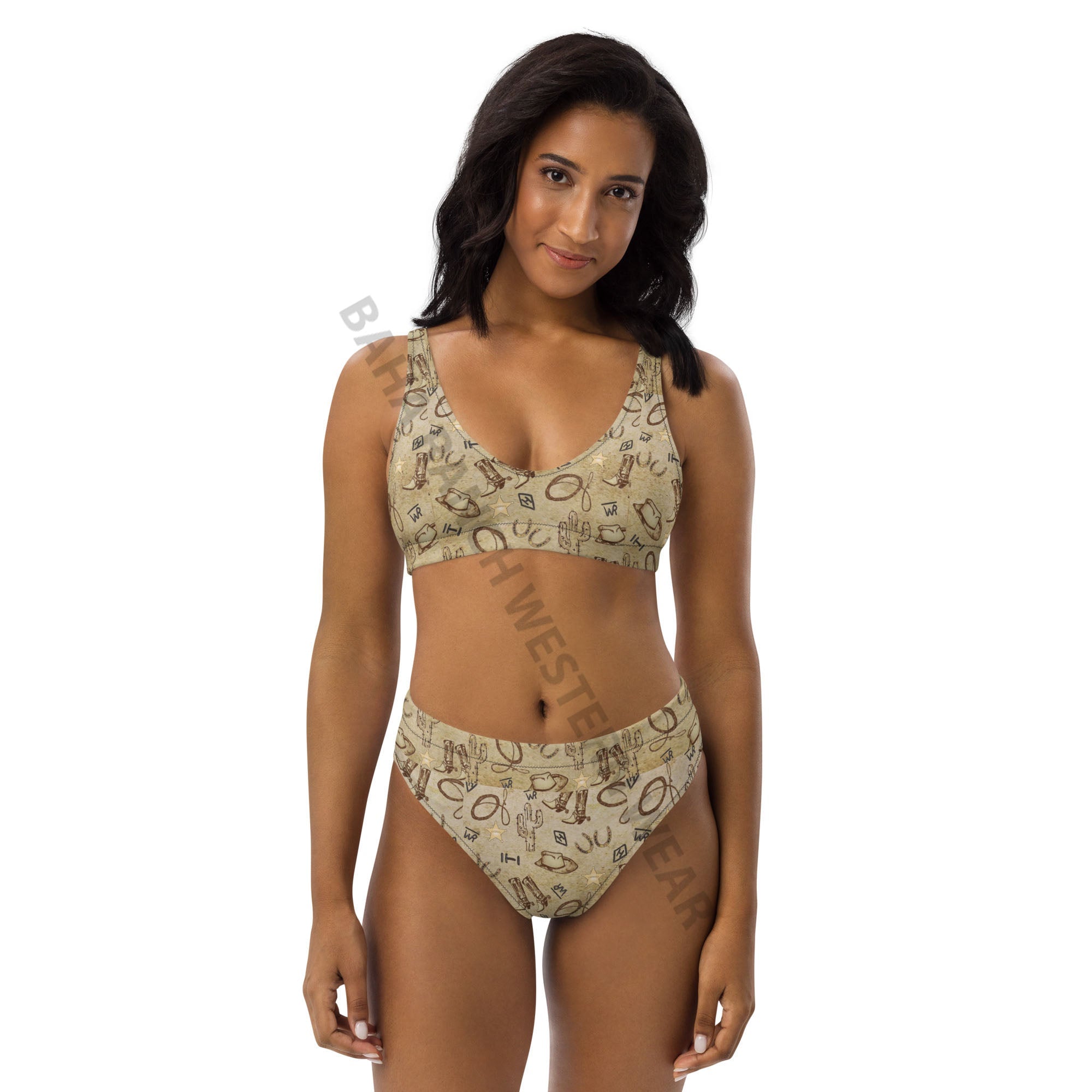 Baha Ranch Yeehaw Vintage Western Bikini