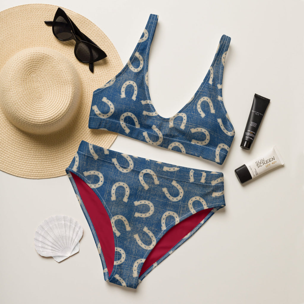 Baha Ranch Yeehaw Vintage Horseshoe Bikini