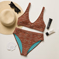 Baha Ranch Yeehaw Brown Aztec Bikini