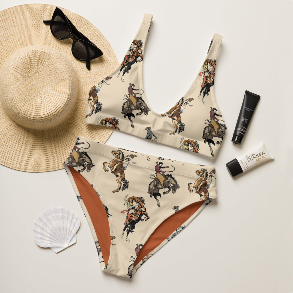 Baha Ranch Yeehaw Vintage Cowgirl Bikini