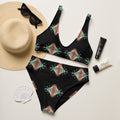 Baha Ranch Yeehaw Black Aztec Bikini
