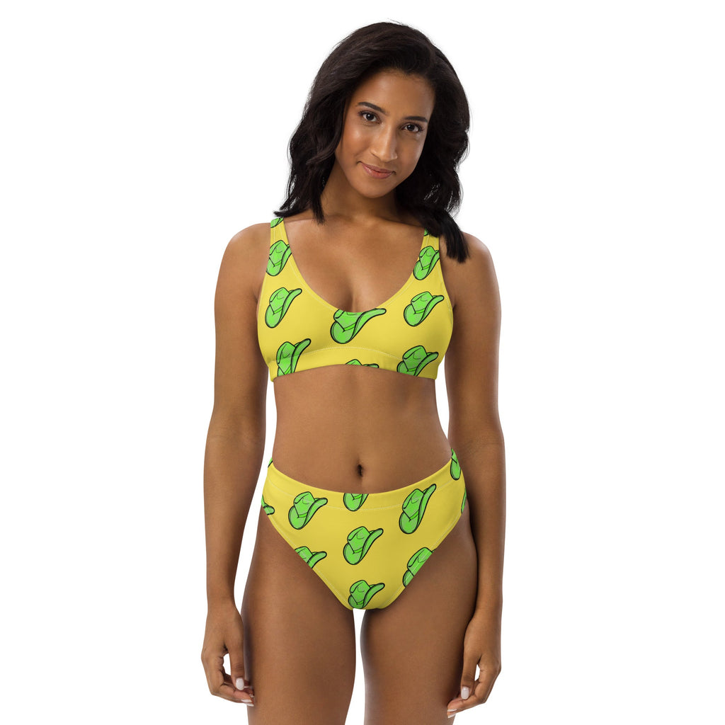 Baha Ranch Yeehaw Green Hat Bikini