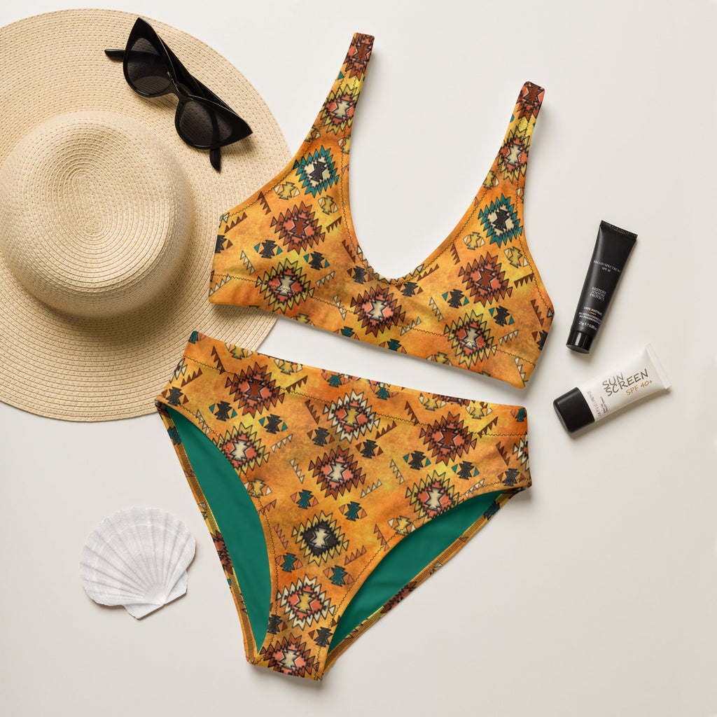 Baha Ranch Yeehaw Golden Aztec Bikini