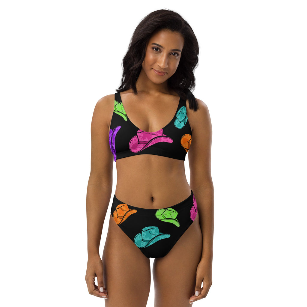 Baha Ranch Yeehaw All Neon Hat Bikini
