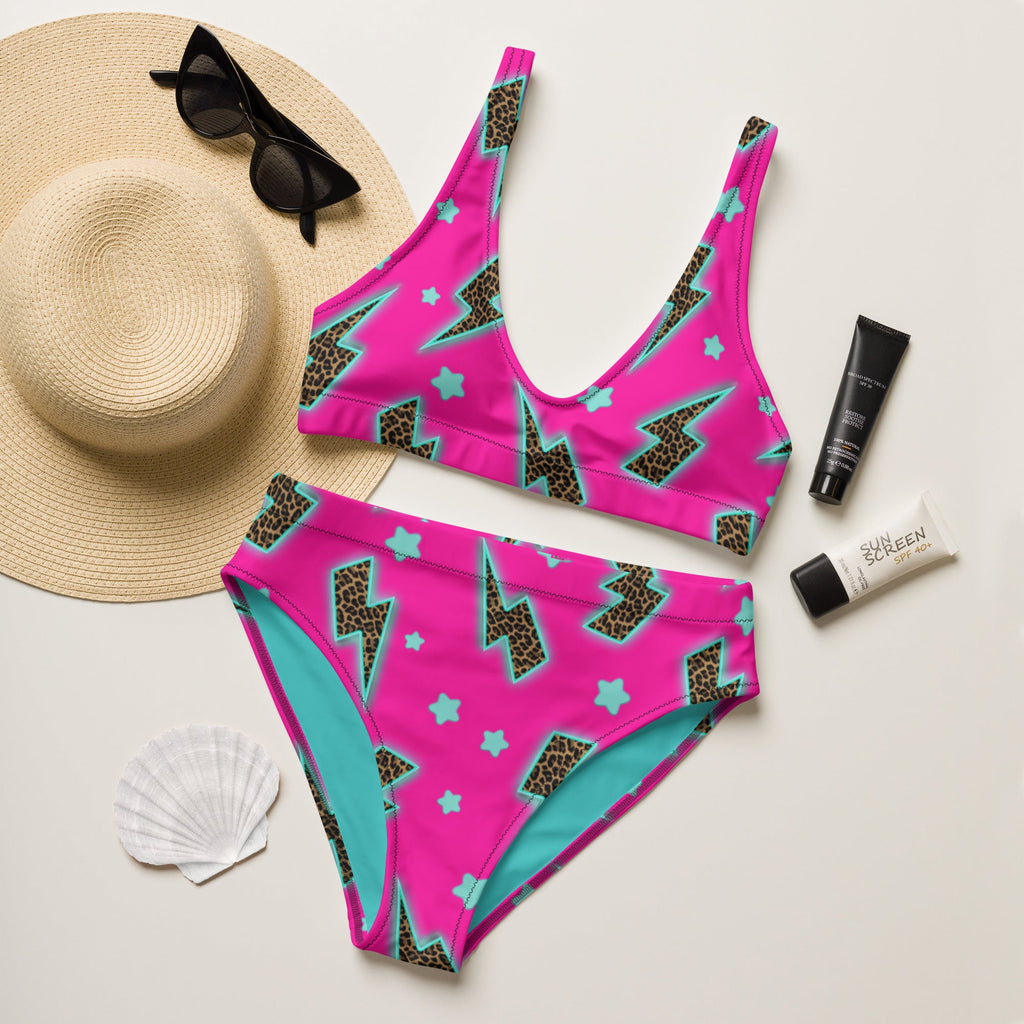 Baha Ranch Yeehaw Leopard Lightning Bikini