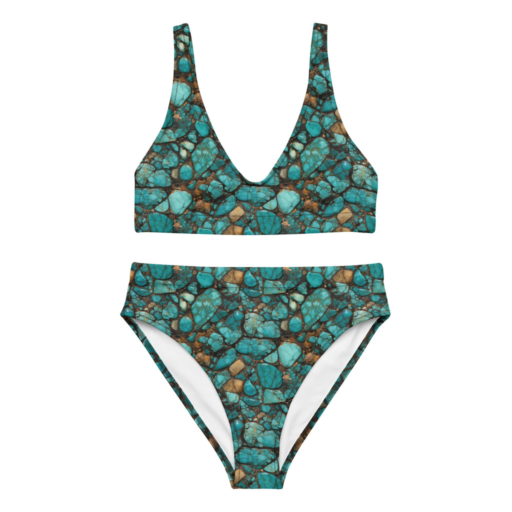 Baha Ranch Yeehaw All Turquoise Bikini