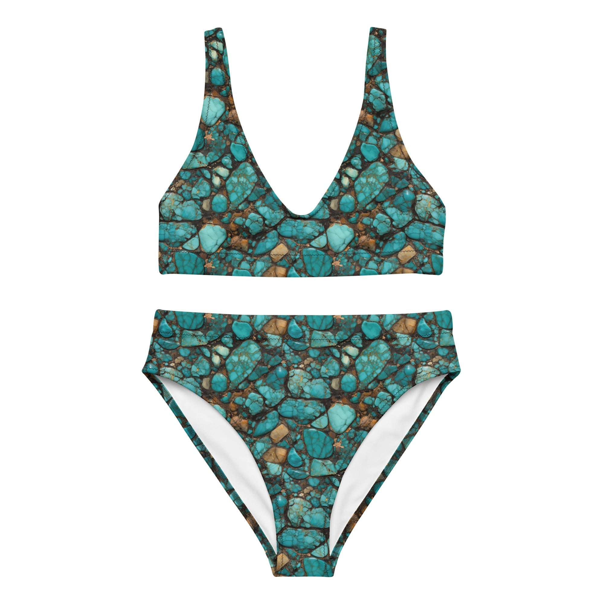 Baha Ranch Yeehaw All Turquoise Bikini