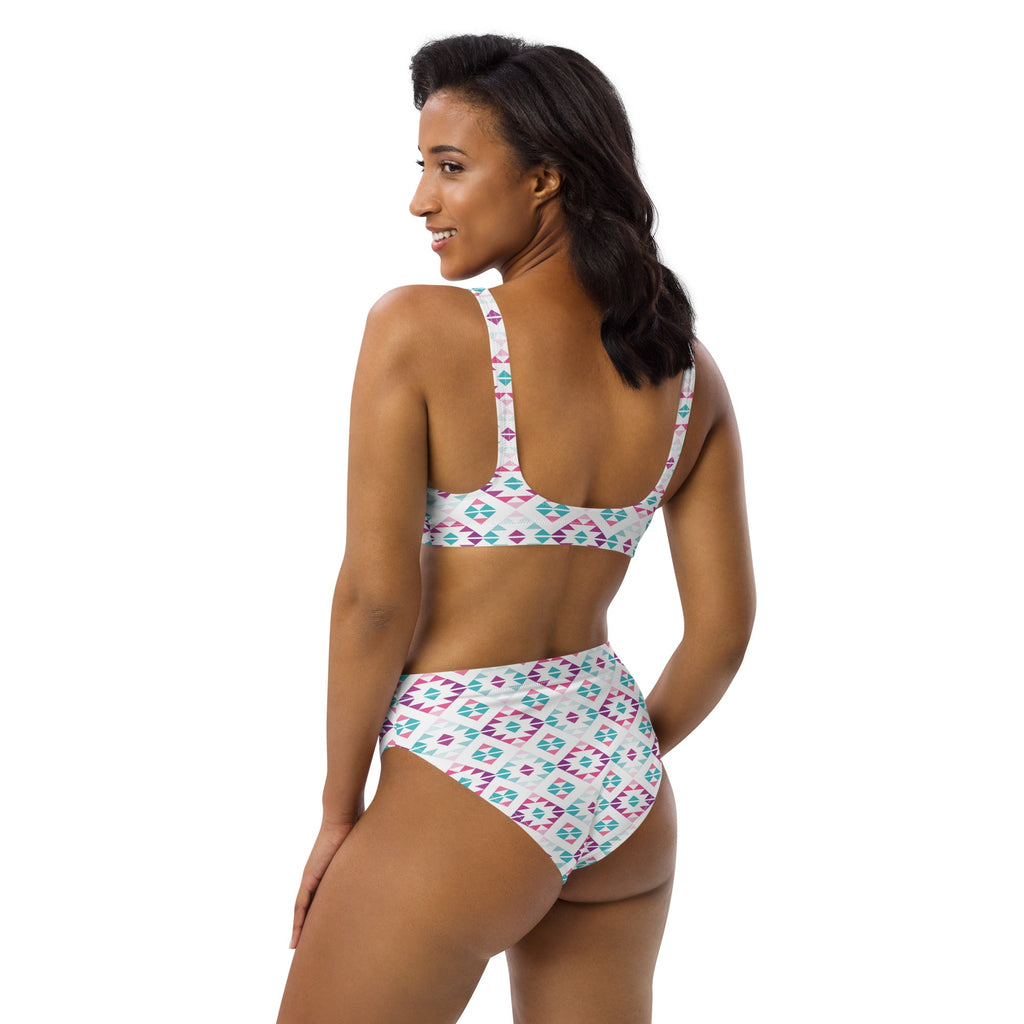 Baha Ranch Yeehaw Pink Turquoise Bikini