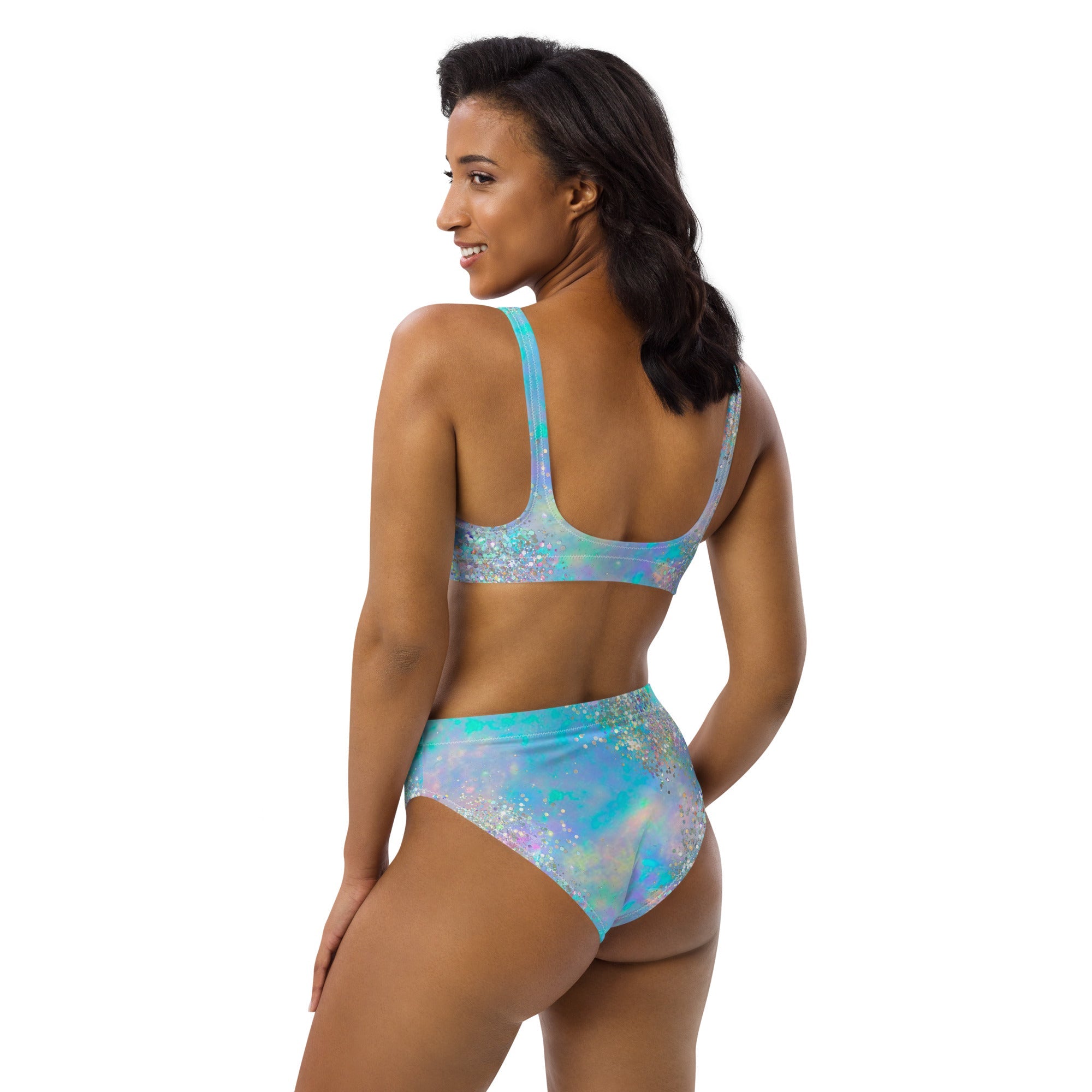 Baha Ranch Yeehaw Howdy Opal Glitter Bikini