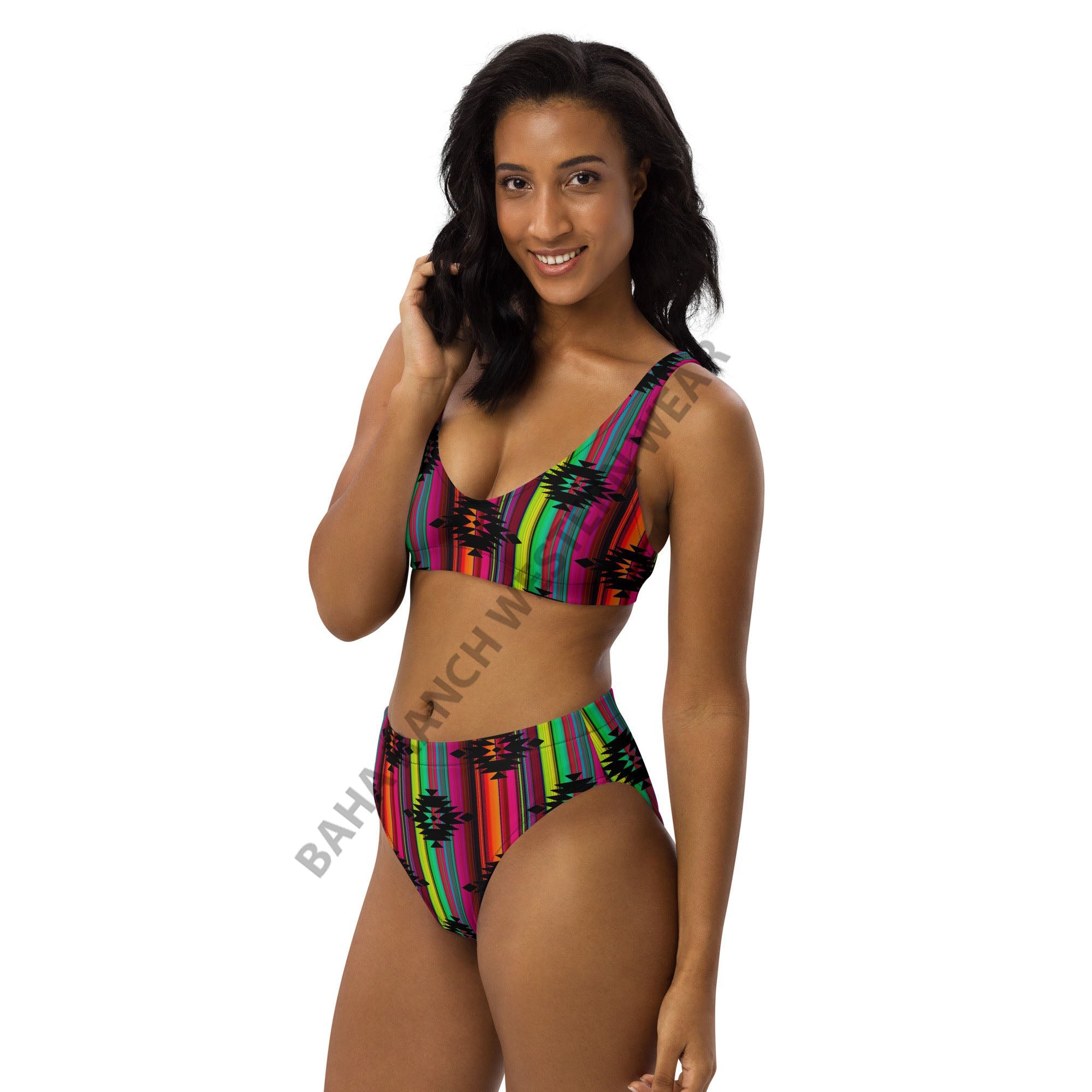 Baha Ranch Yeehaw Aztec Serape Bikini