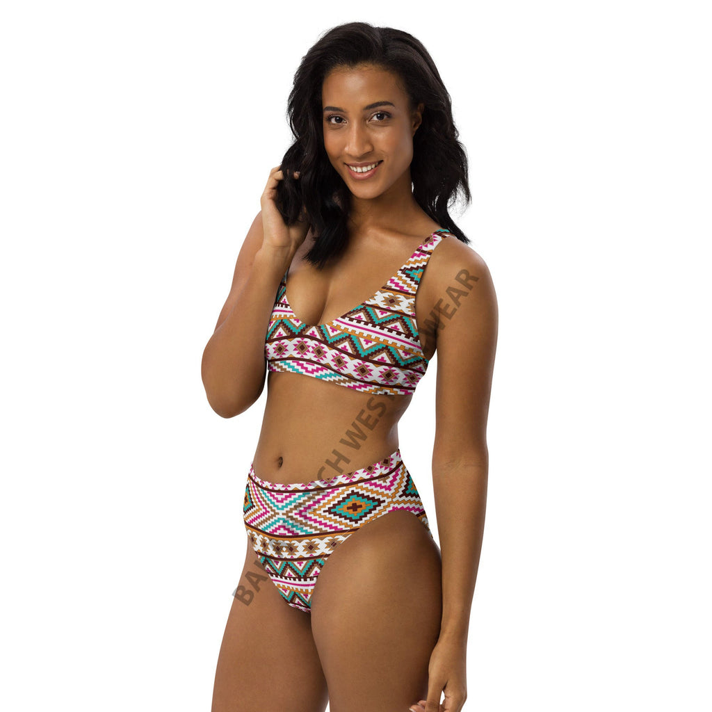 Baha Ranch Yeehaw Multi Aztec Bikini