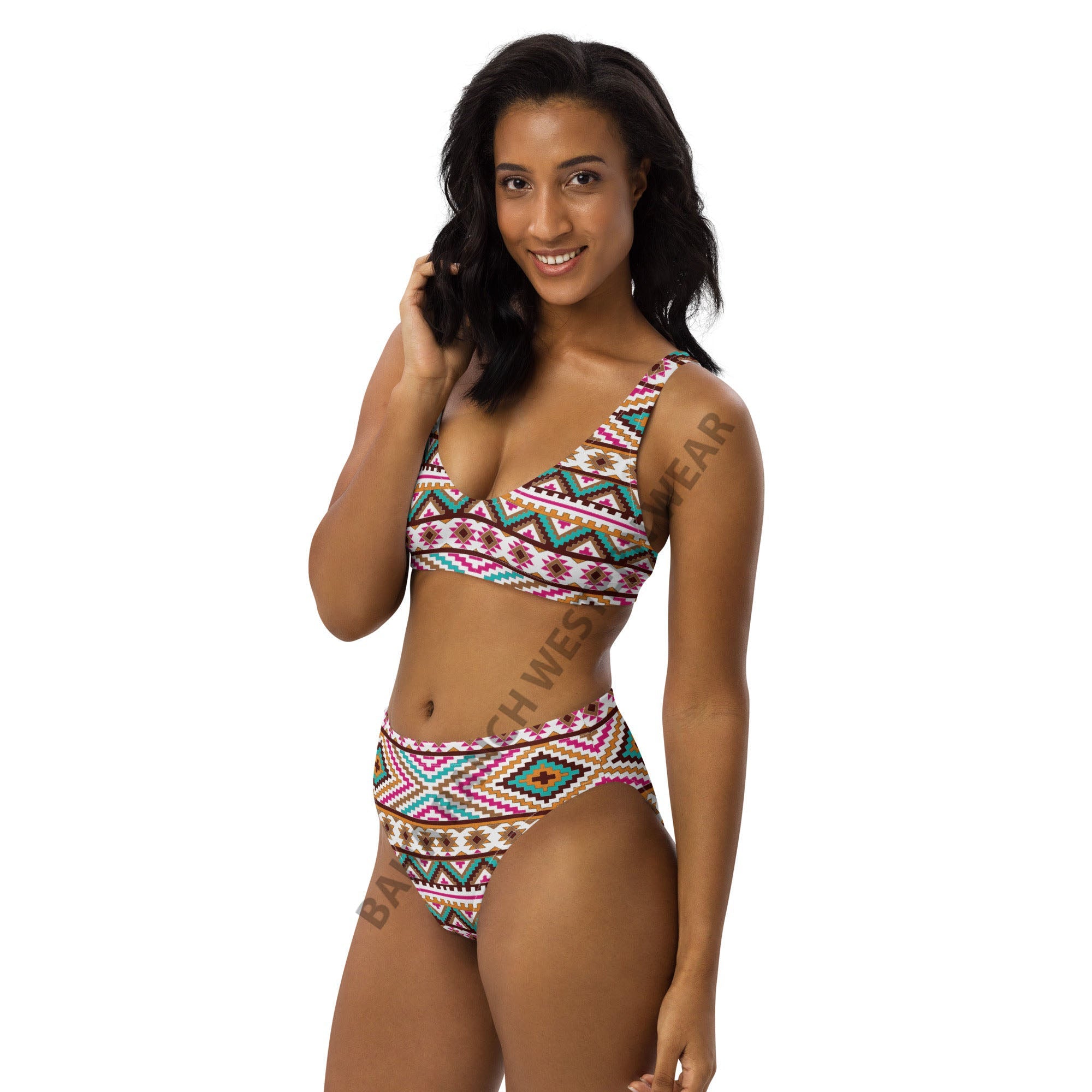 Baha Ranch Yeehaw Multi Aztec Bikini