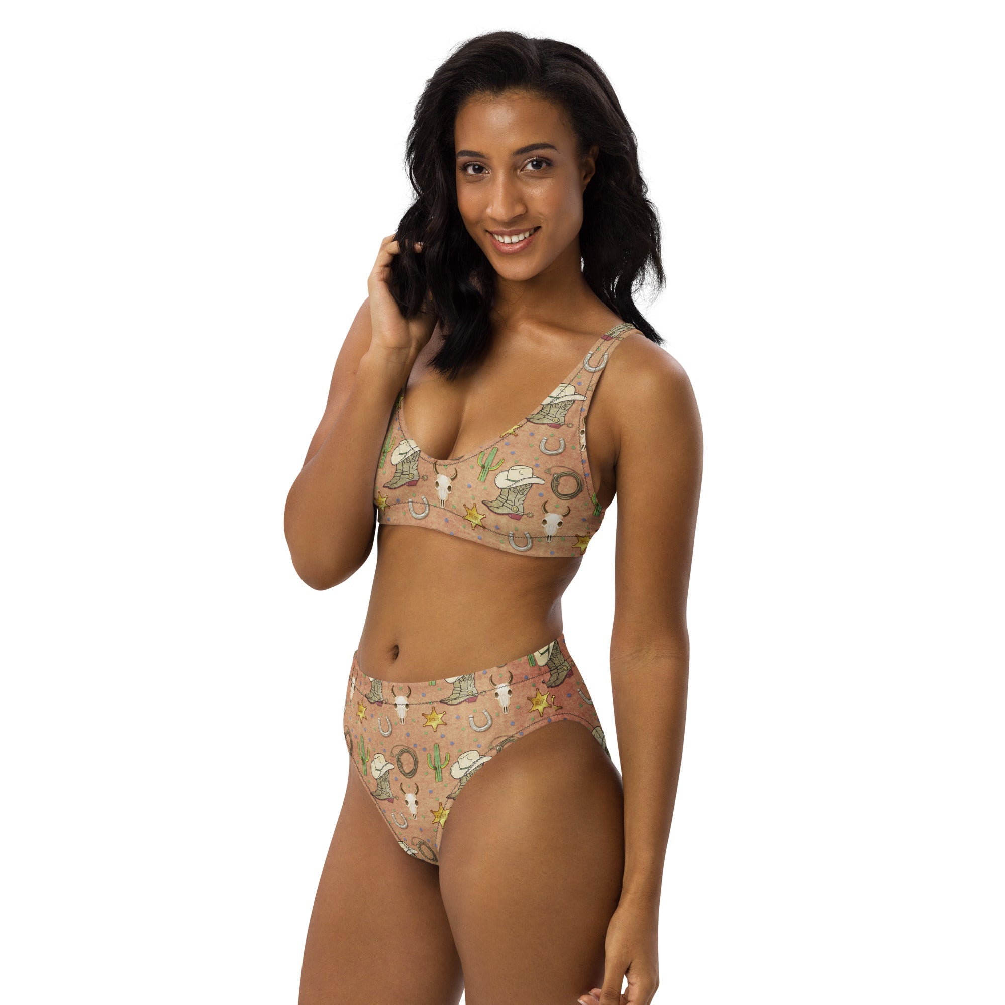 Baha Ranch Yeehaw Desert Symbols Bikini