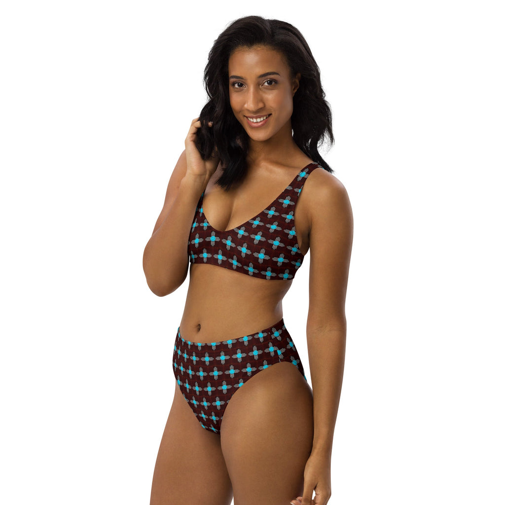 Baha Ranch Yeehaw Turquoise Zia Bikini