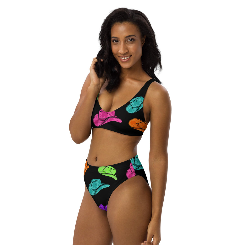 Baha Ranch Yeehaw All Neon Hat Bikini