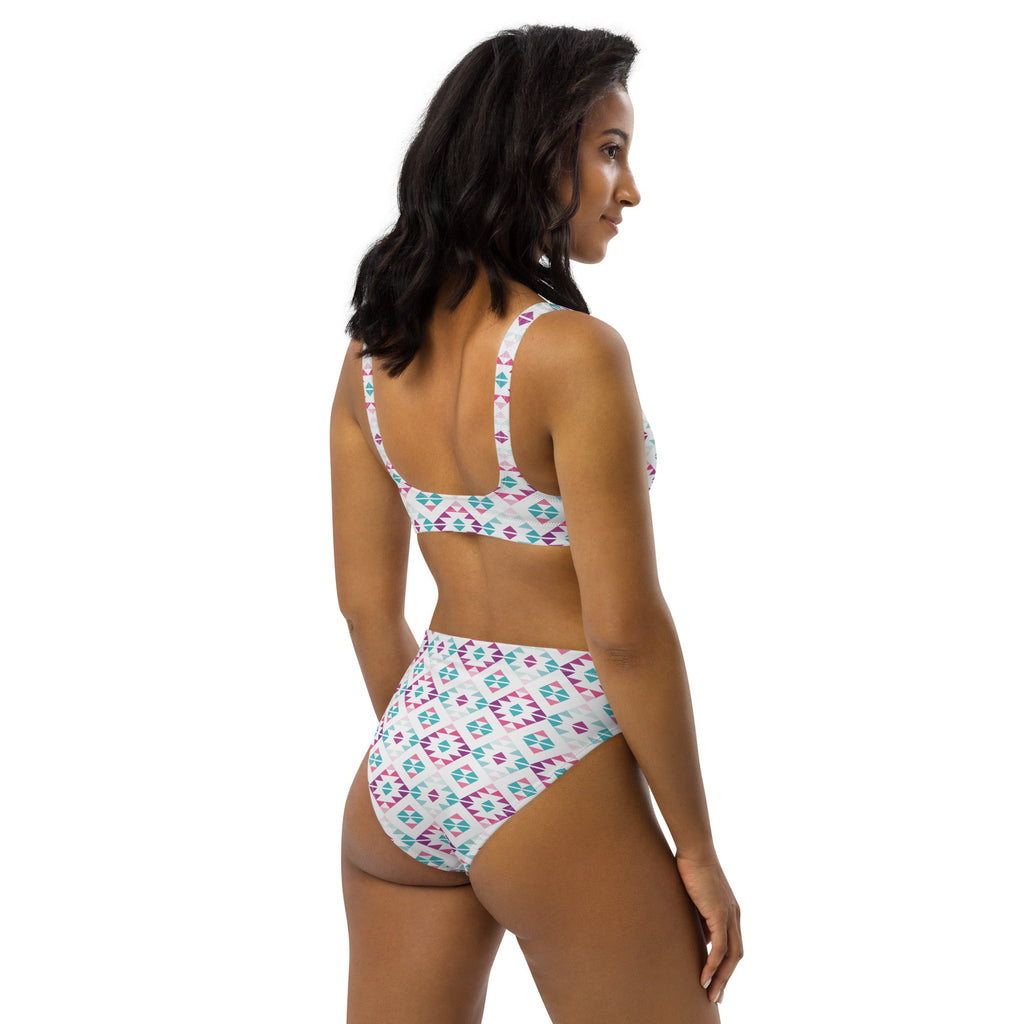 Baha Ranch Yeehaw Pink Turquoise Bikini