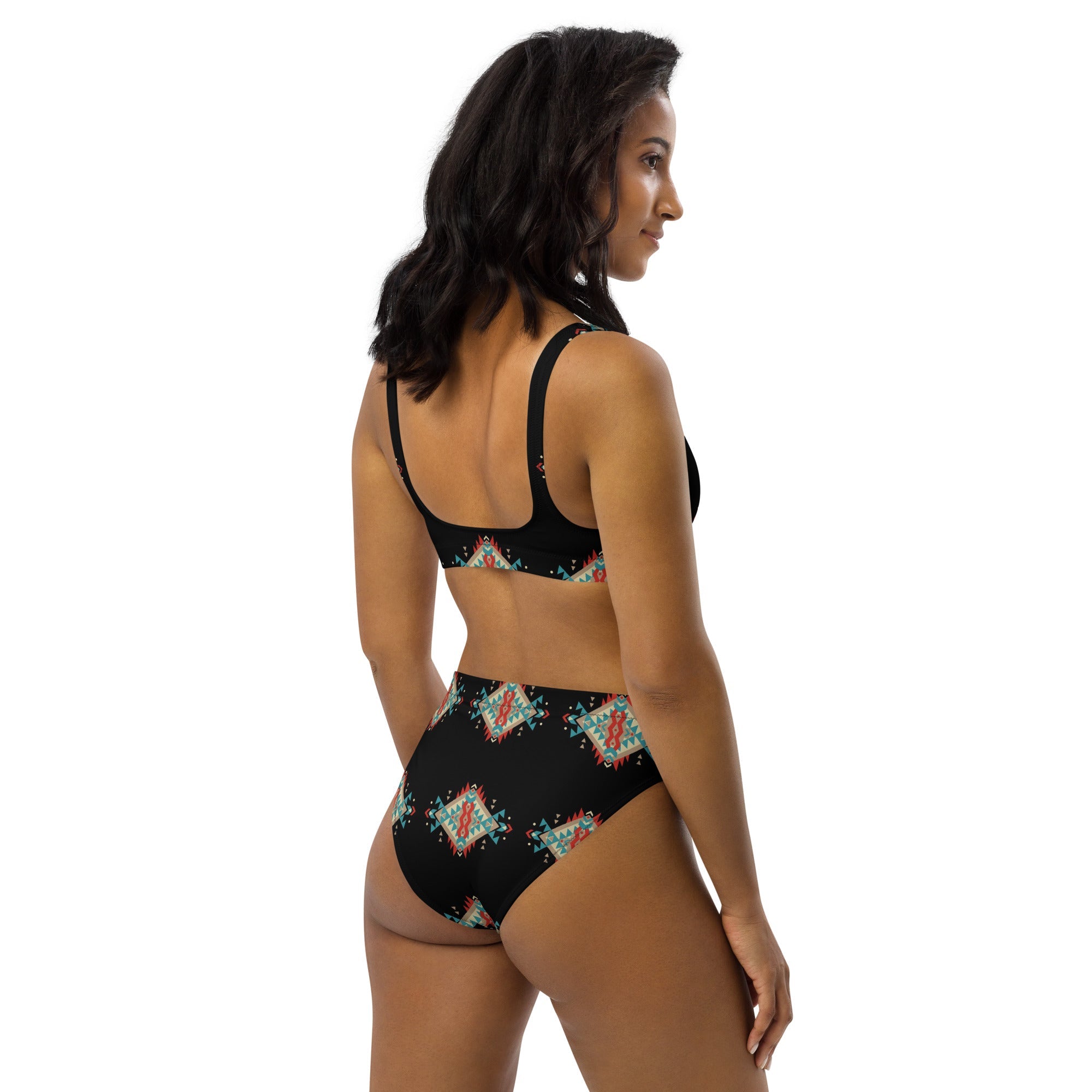 Baha Ranch Yeehaw Black Aztec Bikini