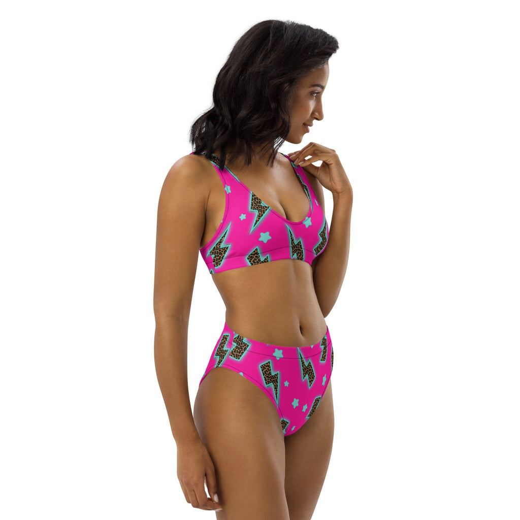 Baha Ranch Yeehaw Leopard Lightning Bikini