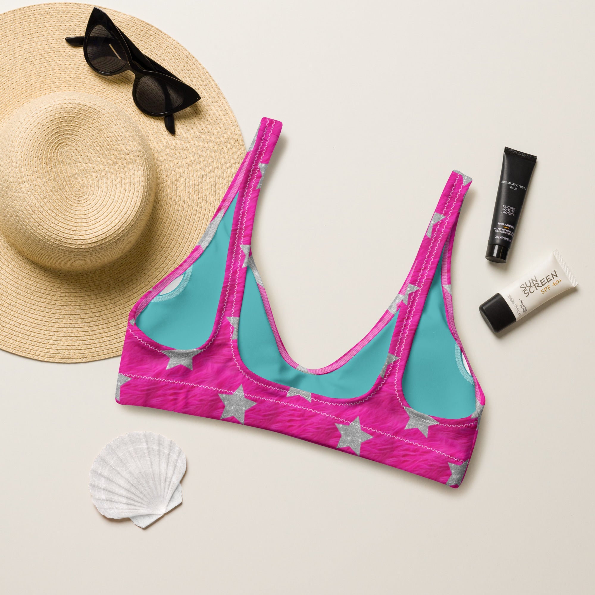 Baha Ranch Yeehaw Super Star Bikini Top