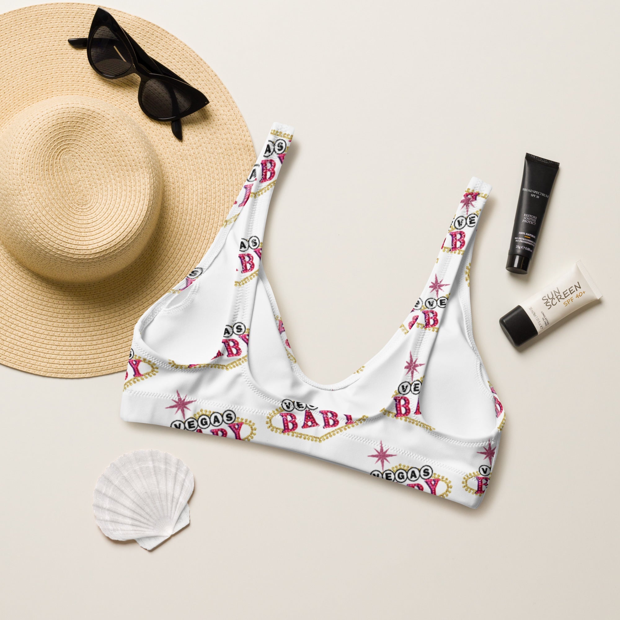 Baha Ranch Yeehaw Vegas Baby Bikini Top