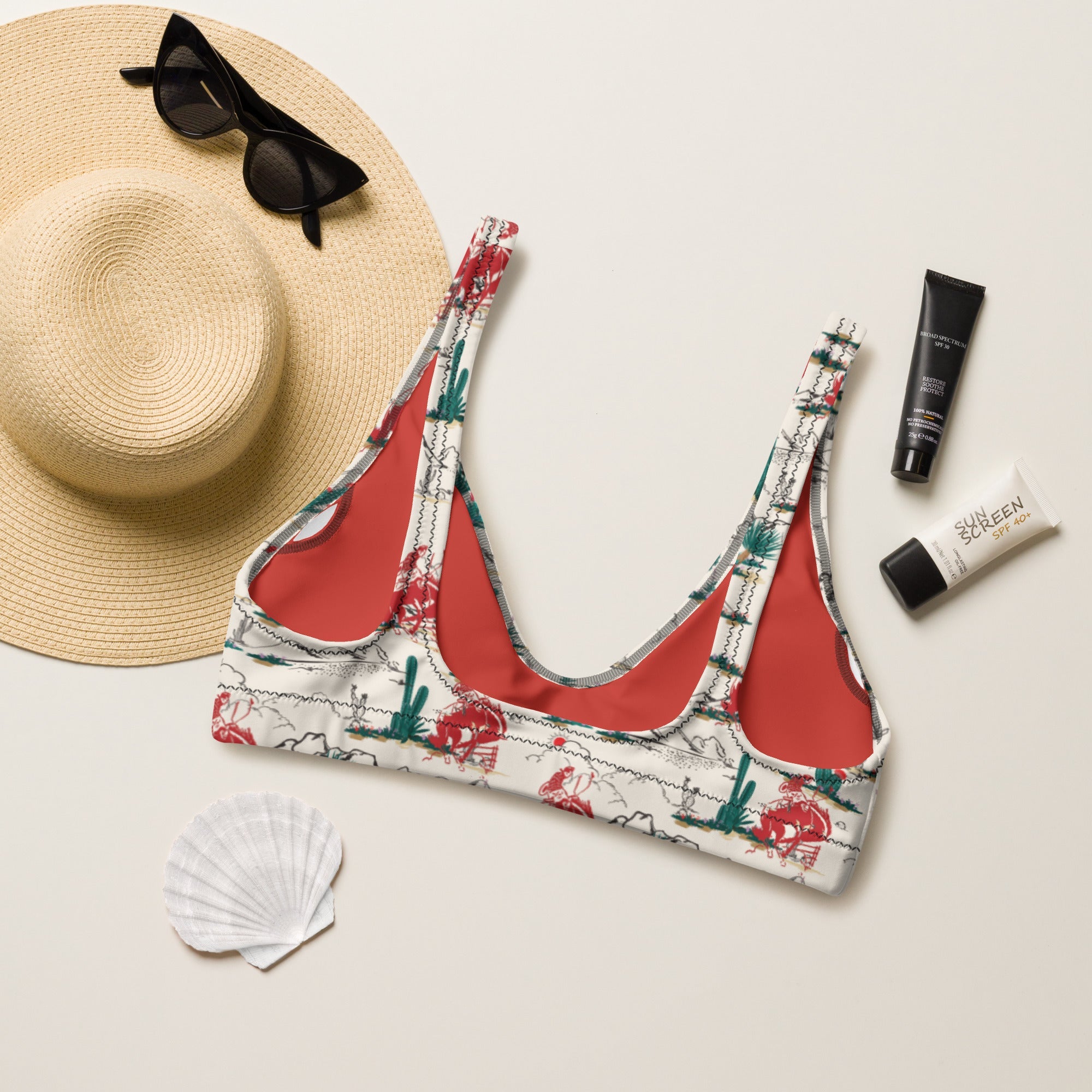 Baha Ranch Yeehaw Desert Rodeo Bikini Top