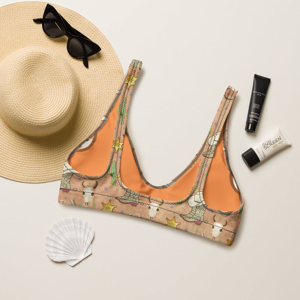 Baha Ranch Yeehaw Desert Symbols Bikini Top
