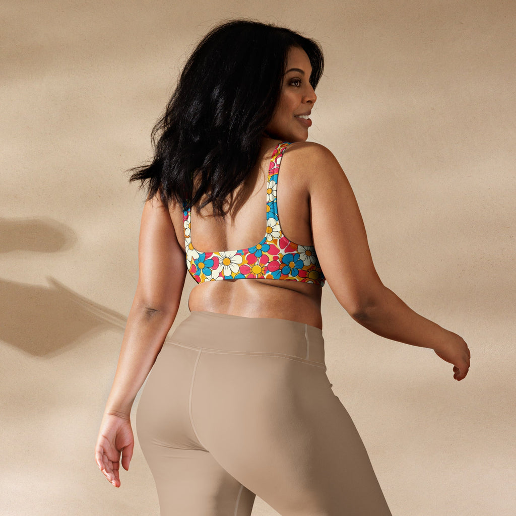Baha Ranch Yeehaw Flower Child Retro Bikini Top