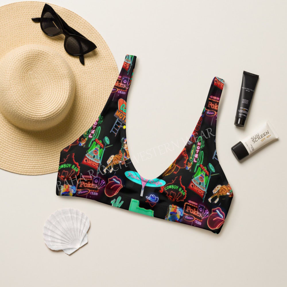Baha Ranch Yeehaw Viva Las Vegas Bikini Top