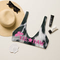 Baha Ranch Yeehaw Cow Print Bikini Top