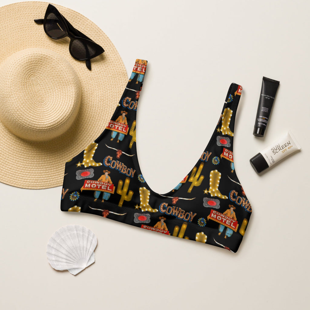 Baha Ranch Yeehaw All Cowboy Bikini Top