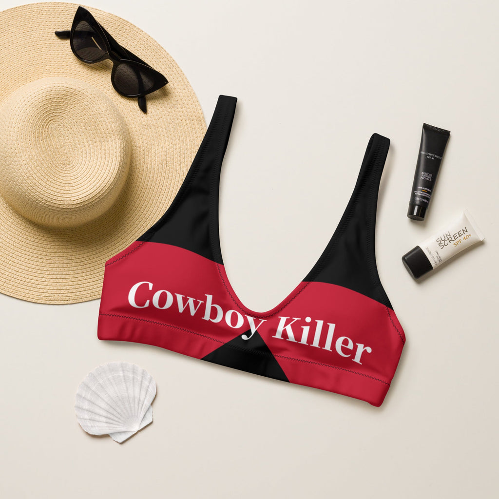 Baha Ranch Yeehaw Cowboy Killer Bikini Top