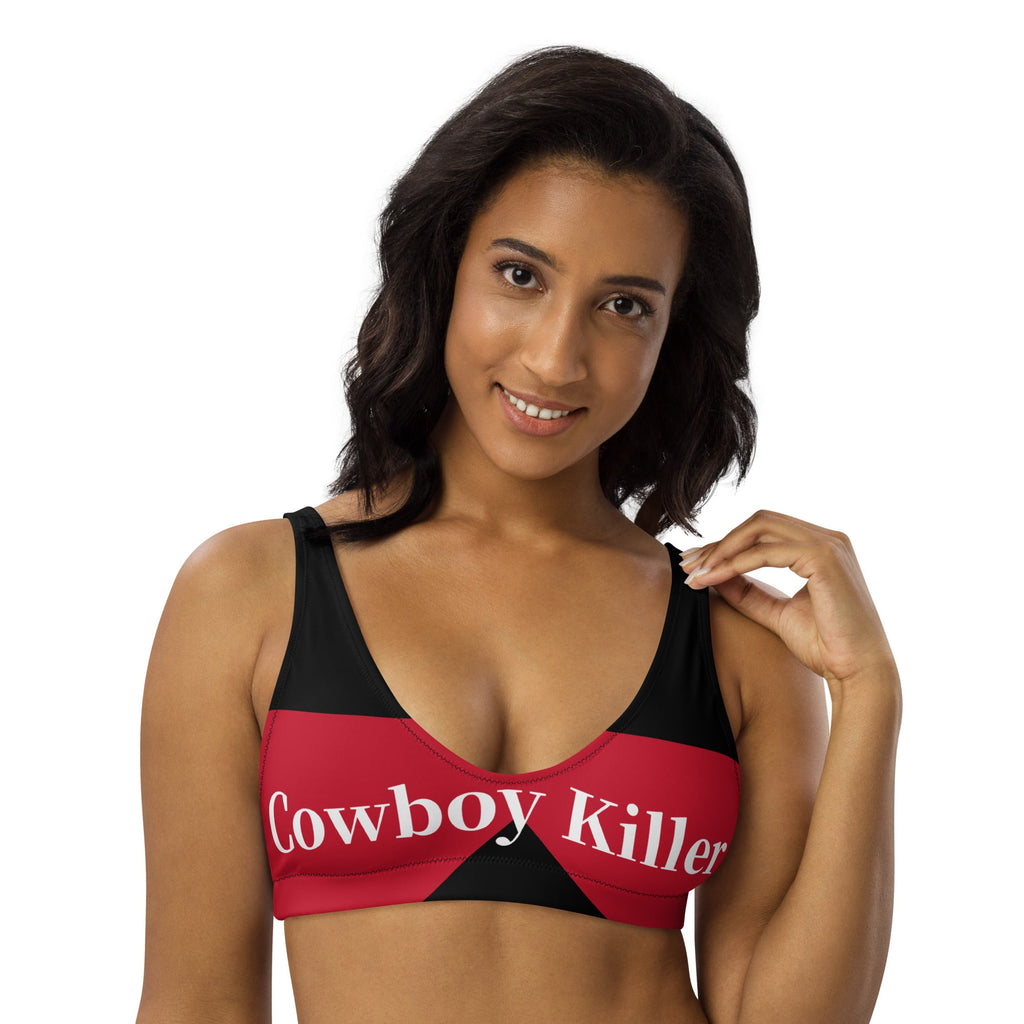 Baha Ranch Yeehaw Cowboy Killer Bikini Top
