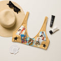 Baha Ranch Yeehaw Let's be Cowgirls Bikini Top