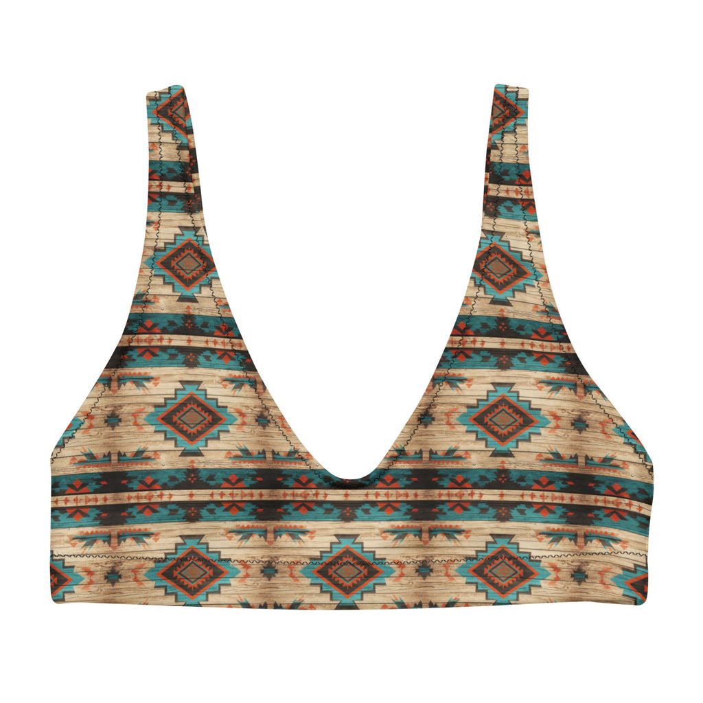 Baha Ranch Arizona Aztec Padded Bikini Top